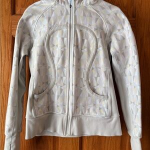 Lululemon Athletica Yellow and Gray Jacket